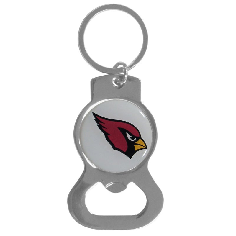 Siskiyou NFL Siskiyou Sports Fan Shop Arizona Cardinals Bottle Opener Key Chain One Size Team Color , Black - Image 1